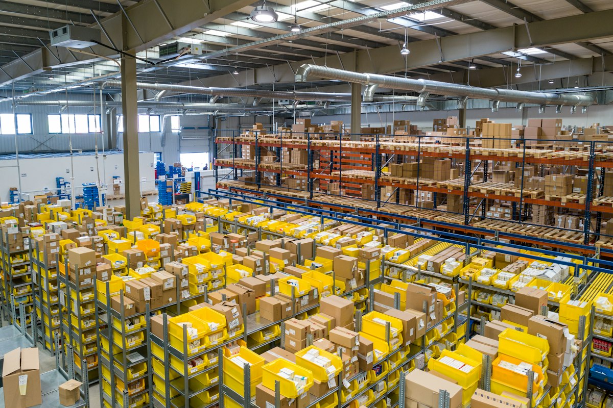 Modern distributiecentrum / Modern distribution centre
